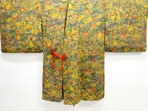 草花模様道中着